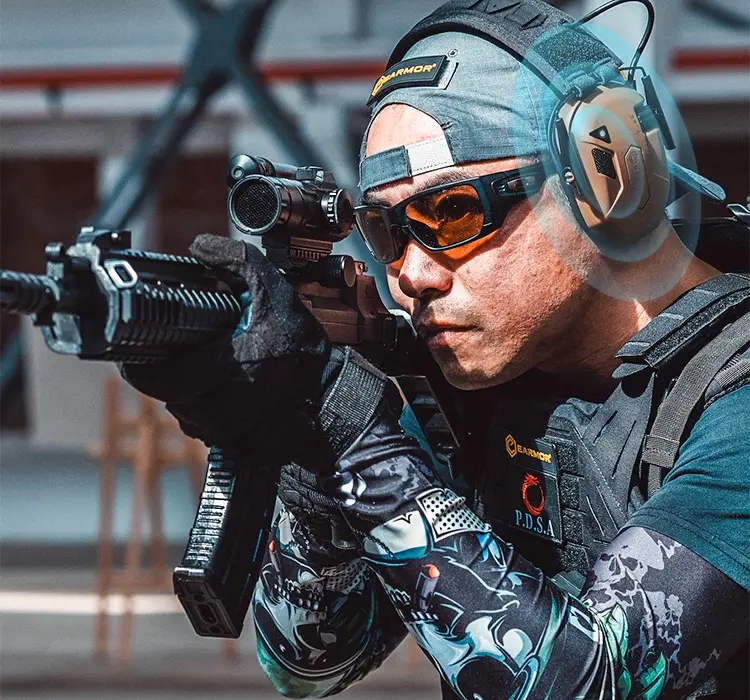 M300T ambient sound amplification for situational awareness