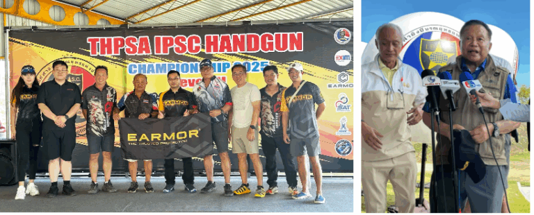EARMOR Launches Exclusive Partnership with IPSC Thailand at Pattaya Level 3 Match