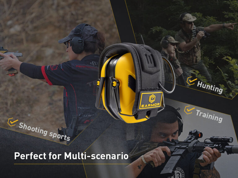 EARMOR® M300X — Redefining Electronic Hearing Protection for Shooting Enthusiasts