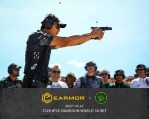 EARMOR M300X POWERS UP FOR THE 2025 IPSC WORLD HANDGUN CHAMPIONSHIP