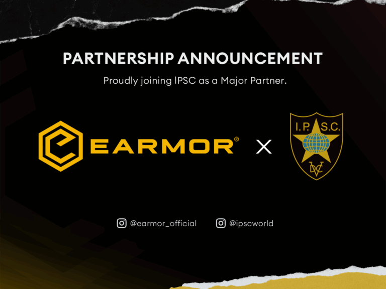 EARMOR Becomes Official IPSC Major Partner in Headsets & Hearing Protection