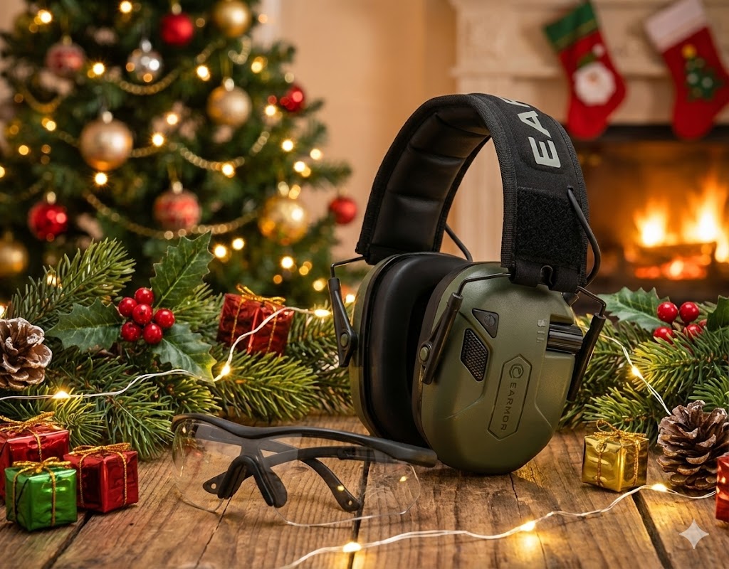 Ultimate Christmas Range Day: Shooting “Jingle Bells” on Steel with EARMOR 300X 🎅💥