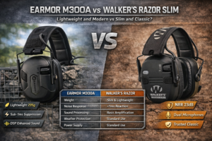 EARMOR M300A vs Walker’s Razor Slim: Which Hearing Protection Is Better for the Range?