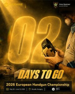 Visit EARMOR at the 2026 European Handgun Championship in Hungary